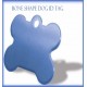Blue Bone Shape Dog ID Tag